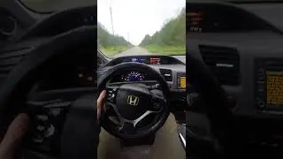Honda Civic 1.5 Hybrid Acceleration😁😁 with Stupid CVT gearbox🤣