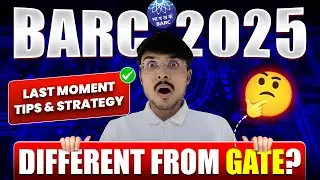 BARC 2025 Last Moment Tips & Strategy | MargDarshan
