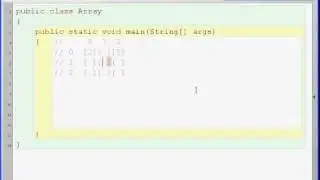 Java Lesson 5a, Arrays