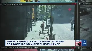 Metro Council rejects grant funding for downtown video surveillance