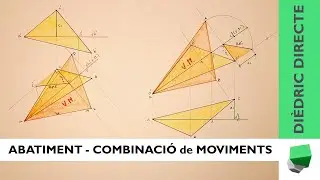 ABATIMENT en el pla horitzontal i frontal -  Moviments - Dièdric directe