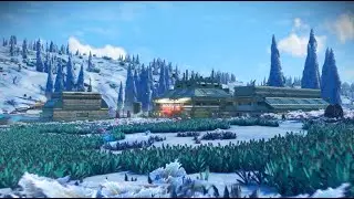 Resturant Complex on Aurelis Prime in No Man's Sky