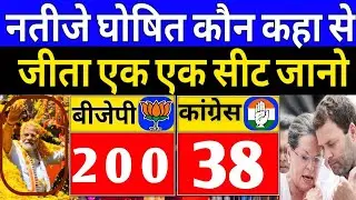 Bihar Election 2025 Result: Who won from where, seat-by-seat result. Nitish, JDU, RJD, Modi, Lalu