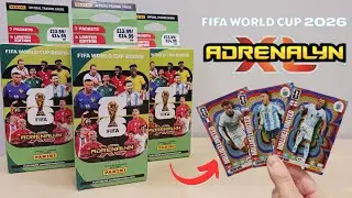NEW LIMITED EDITION CARDS | FIFA WORLD CUP 2026 | OPENING 3 MULTI-SET BOXES | PANINI ADRENALYN XL