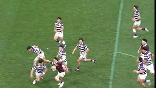第62回全国大学ラグビーフットボール選手権大会 決勝　早稲田10　VS　明治22　早稲田終了前の猛攻②