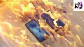 samsung s8 vs iPhone 7pluse burning test