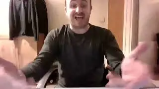Steven Mackie performs shocking rap