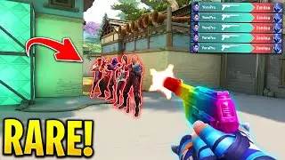 Valorant: Rare Plays that happen One in a Billion Games! - 0.01% Chance Clips & Ultra Rare Plays