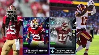97 OVR RICHARD SHERMAN AND 94 TERRY MCLAURIN ARE A DOMINATING DOUBLE TEAM - MADDEN 20 GAMEPLAY