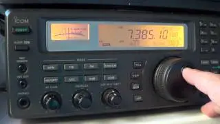 41 meter band scan shortwave 1209 UT october 10th 2013