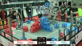 2015 VRC Math Q69 - 8746 3395B vs 5678 7701 - 63 to 31 - VEX Worlds 2015 - Math Division