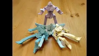 How to make an origami robot