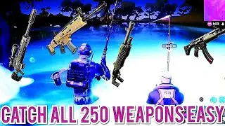 Catch ALL 250 Weapons From Fishing Spots (EASIEST & FASTEST METHOD)