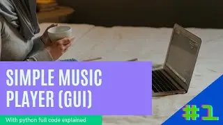 Simple music player using python (gui) ||#python #musicplayer#programmetic tech