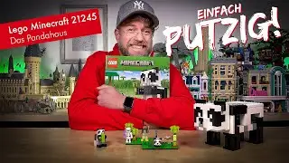 SO! UNFASSBAR! PUTZIG! 😍 Lego Minecraft 21245 Das Pandahaus