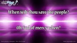 Godspell   Save The People Karaoke Version Instrumental