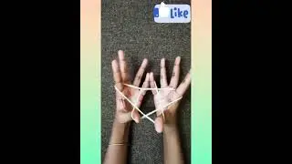 How to make star with string  step by step cats cradle