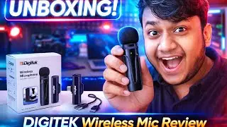 Digitek Wireless Mic Unboxing & Sound Test | Best Budget Mic for YouTube?|subscribe kotu mava