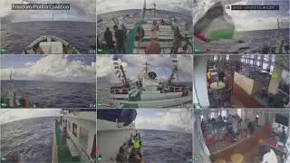 LIVE: 11 vessels from Freedom Flotilla Coalition sail toward Gaza