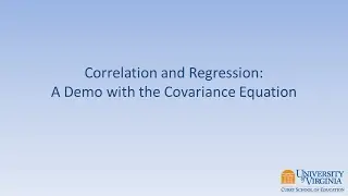 How To: Correlation and Regression