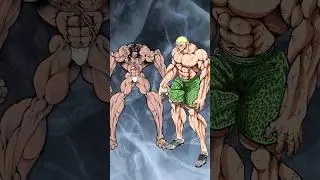 New Jack Hanma vs Baki World #baki #bakivsyujiro #anime
