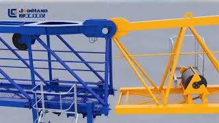 liu gong tower crane  installation