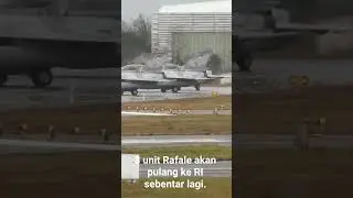 3 dari 42 unit rafale akan melaksanakan fery flight dari perancis ke indonesia