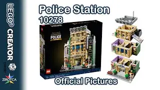 NEW LEGO Modular Building 10278 Police Station   New LEGO Set 10278   LEGO Creator Expert