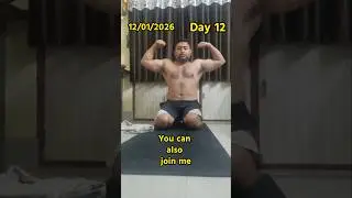 Fat to fit @42 || 50 Push ups every day || Day 12/365 #weightloss #shorts #motivation