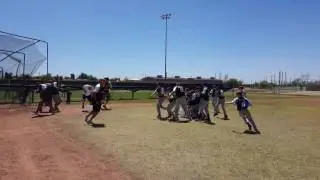 Baseball snowball fight 2