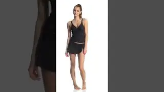 Anne Cole Live In Color Twist Front Underwire Tankini Top (B/C/D/DD Cup) | SwimOutlet.com
