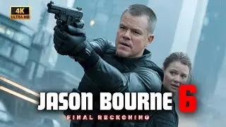 Jason Bourne 6 (2025) Movie | Matt Damon, Julia Stiles | Facts And Review Fanmade