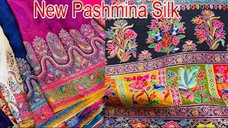 Banaras New Pashmina Silk Saree&rsquo;s