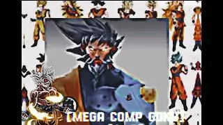 Mega composite Goku vs Fiction