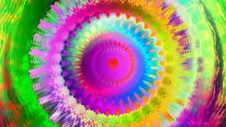 Kaleidoscope Meditation: Relaxing Calming Music for Mind Movie Sensory Experience, Color Gradient