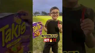 Hot Chips vs 6yr old! #shorts