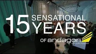 15 sensational years of andagon - das gro&szlig;e Firmenjubil&auml;um