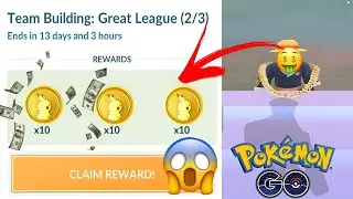 😲 Team Building: Great League REWARDS (This is insane!)