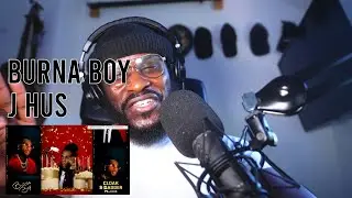 Burna Boy - Cloak & Dagger feat. J Hus [Official Audio] [Reaction] | LeeToTheVI