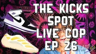 The Kicks Spot Live Cop EP:26 Yeezy Supply Shock Drop