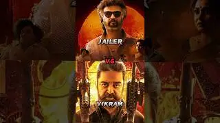 JAILER V/S VIKRAM FIRST WEEKEND COLLECTION #jailer #vikram #leo #jawan #shorts