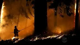 Massive fire continues rampage across Northern California