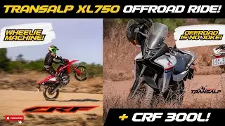 2024 Honda Transalp XL750 offroad test! Can it handle the challenge?