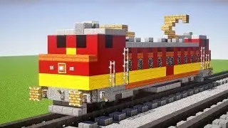 Minecraft WAP-4 Indian Locomotive Tutorial