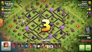 Town Hall 8 Push Attacks - Pushing For World Record - Clash Of Clans !