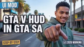 How to Install GTA V HUD UI Mod in GTA San Andreas (2026 Guide)