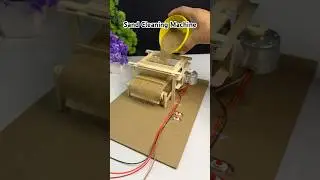 Sand Cleaning Machine with Dcmotor #youtubeshorts #diy #motor #tech #machine