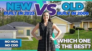 NEW VS OLD 😱 Beatiful houses FOR THE SAME PRICE 🏠 with .39 ACRES ✅  In Ocala, FL 📢