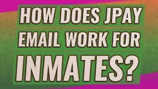 How does JPay email work for inmates?