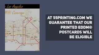 EDDM&reg; Printing for Cheap | 5000 EDDM&reg; Postcards 6.5 x 9 = $362 at 55printing.com